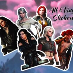Witcher-Stickers