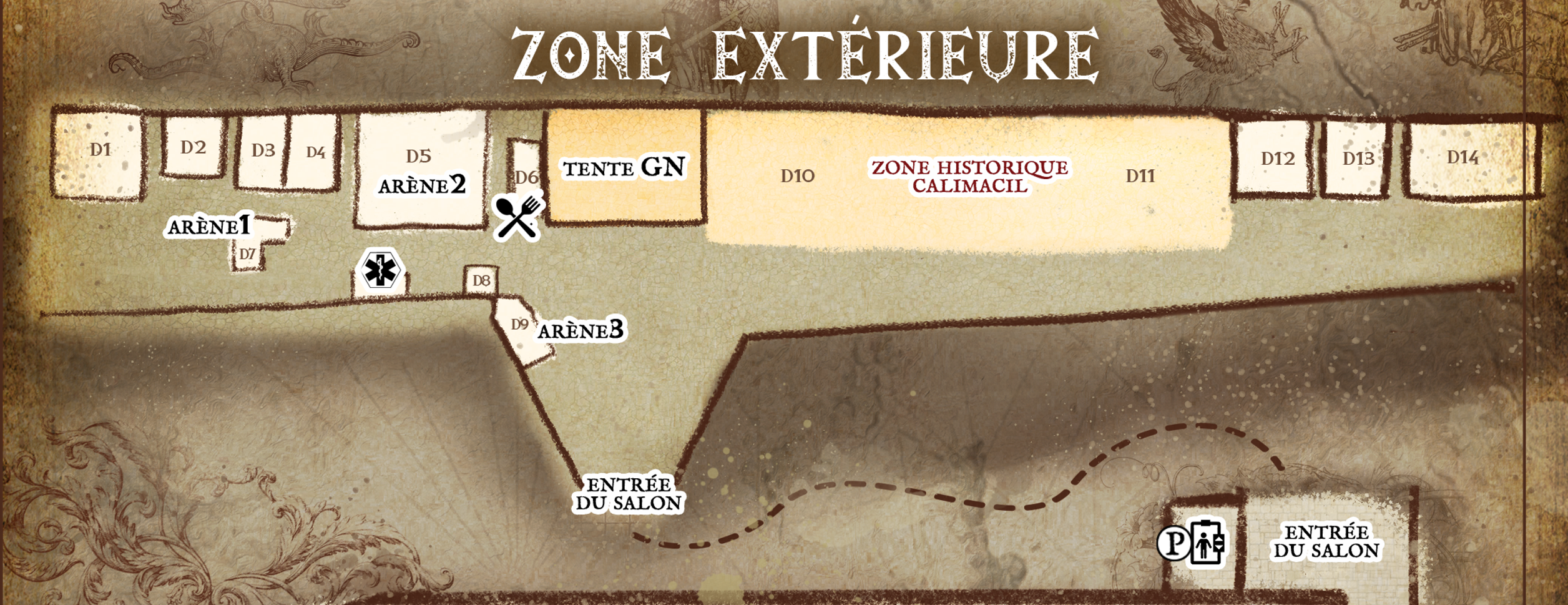 zone exterieure
